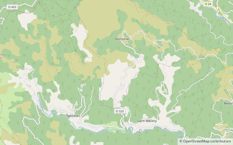 Dompnac location map