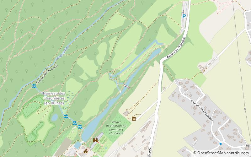 Domaine de Charance location map