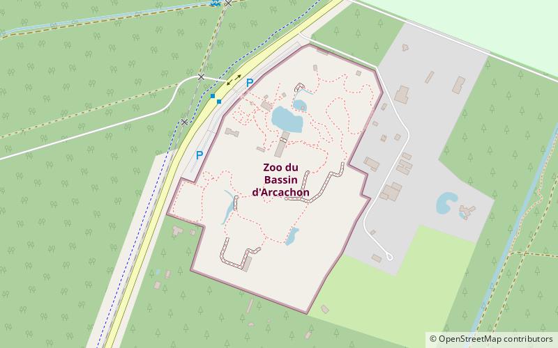 zoo du bassin darcachon la teste de buch location map