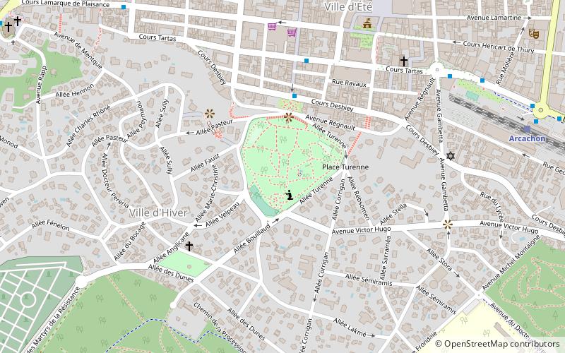 Statue of Heracles location map