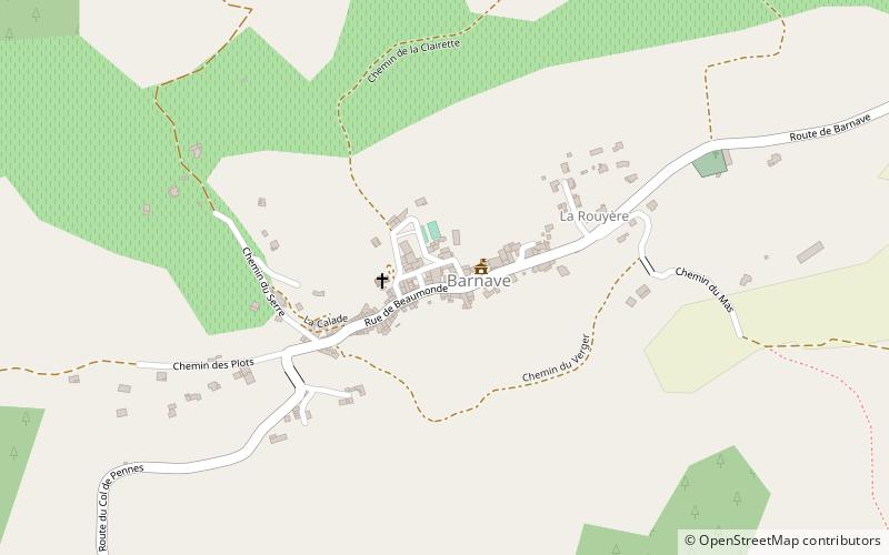 Barnave location map