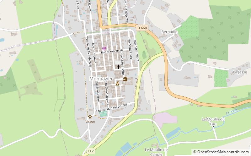 Bastideum location map