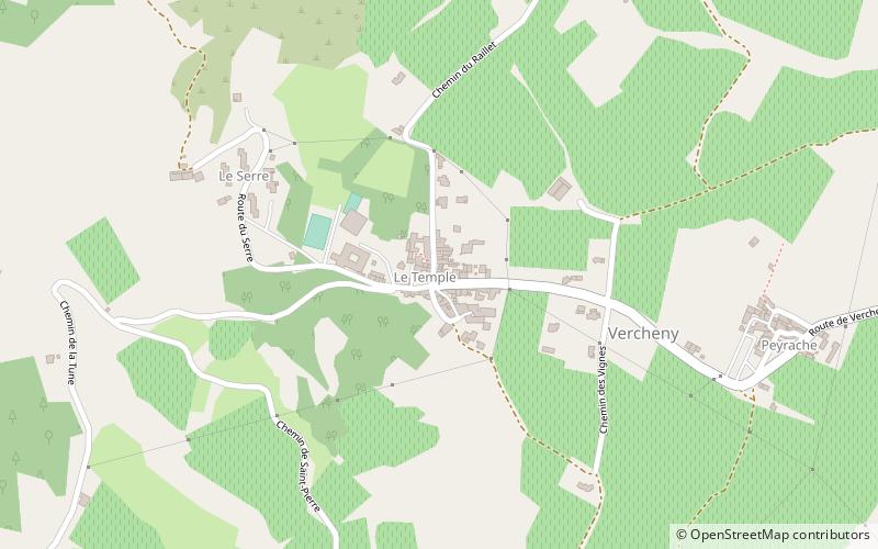 Vercheny location map