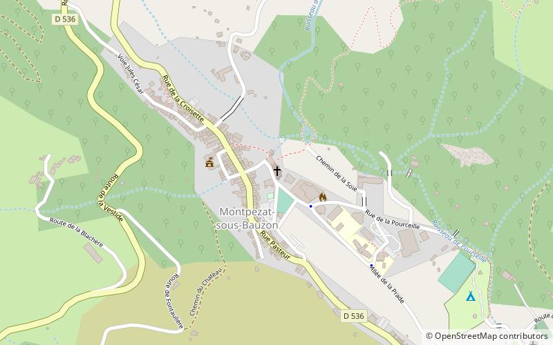 Église Notre-Dame de Prévenchères location map