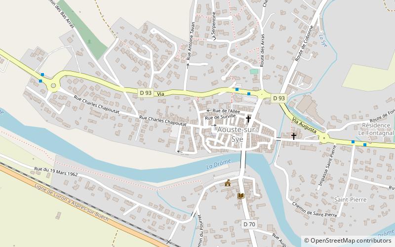 Aouste-sur-Sye location map