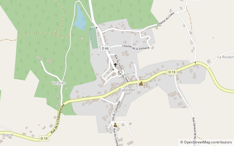 Calvinet location map