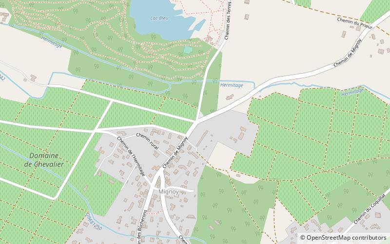 Domaine de Chevalier location map