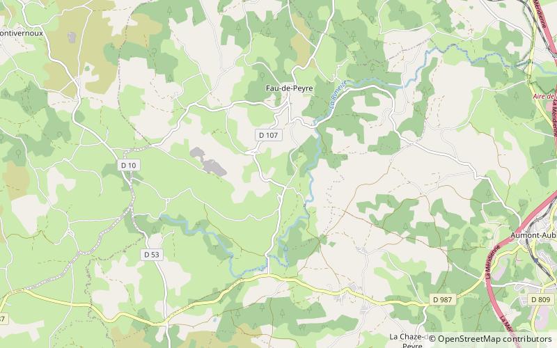 Fau-de-Peyre location map