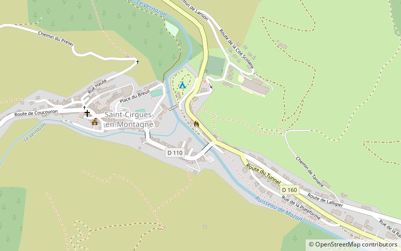 Saint-Cirgues-en-Montagne location map