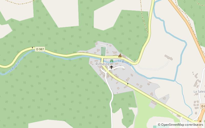 Rimeize location map