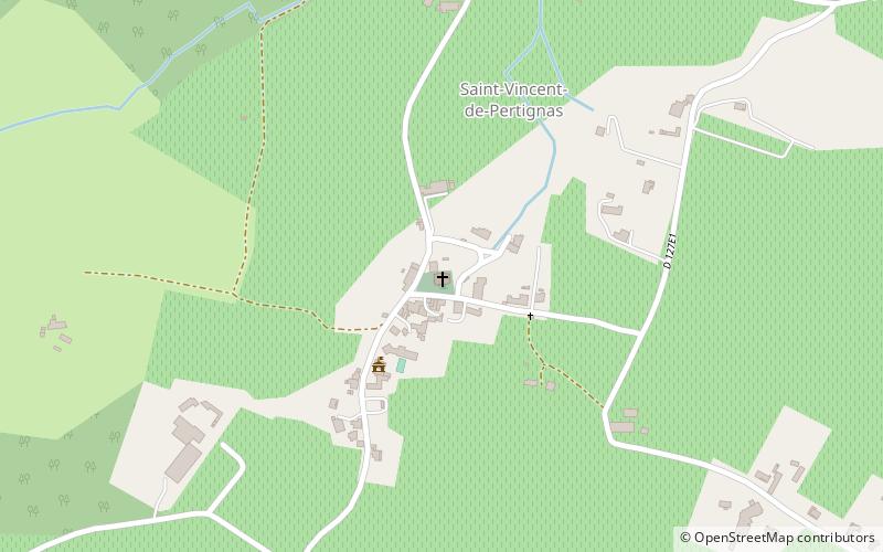 St. Vincent Church location map