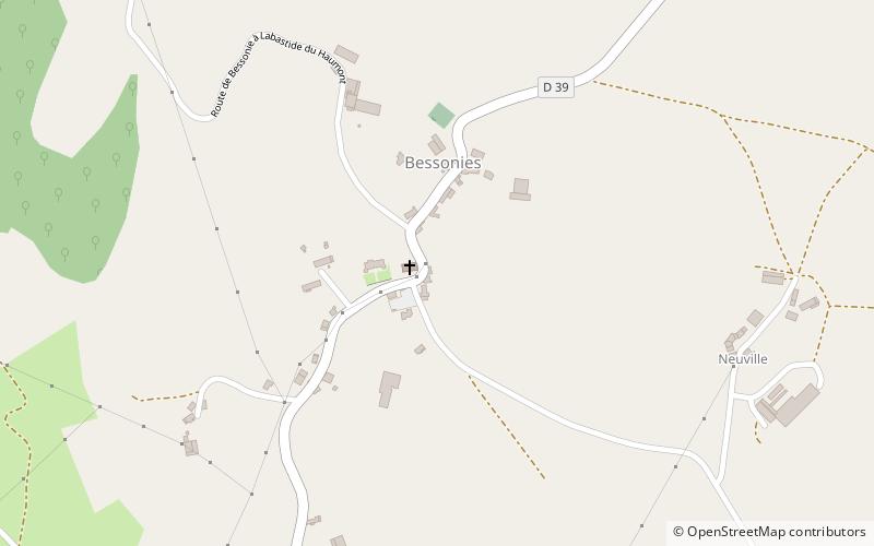 Bessonies location map