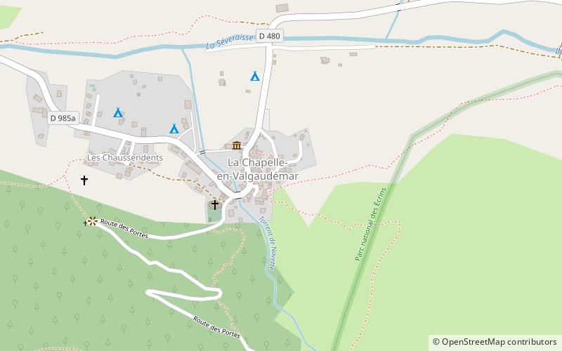La Chapelle-en-Valgaudémar location map
