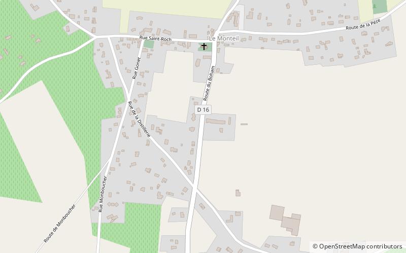 Lamonzie-Saint-Martin location map