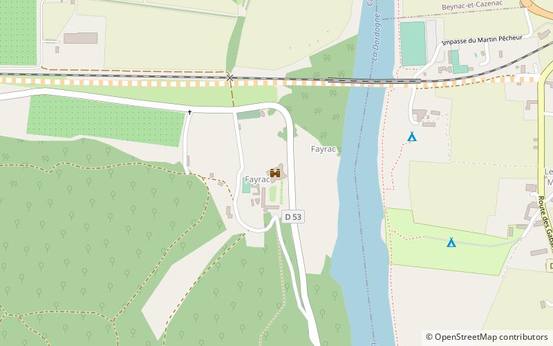 Château de Fayrac location map