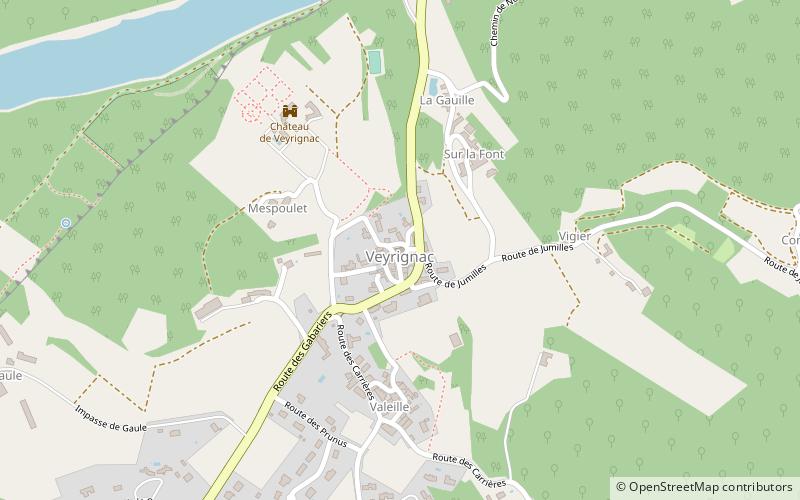 Église Saint-Pierre-ès-Liens de Veyrignac location map