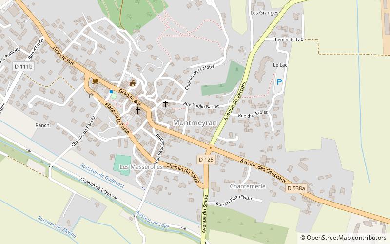 Montmeyran location map