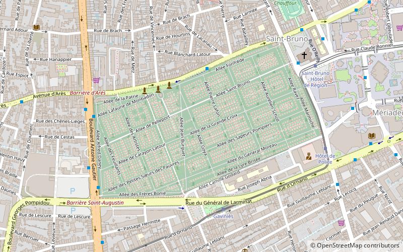 Cimetière de la Chartreuse location map