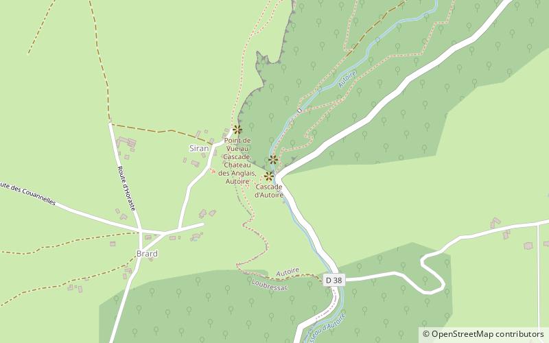 cascade dautoire location map
