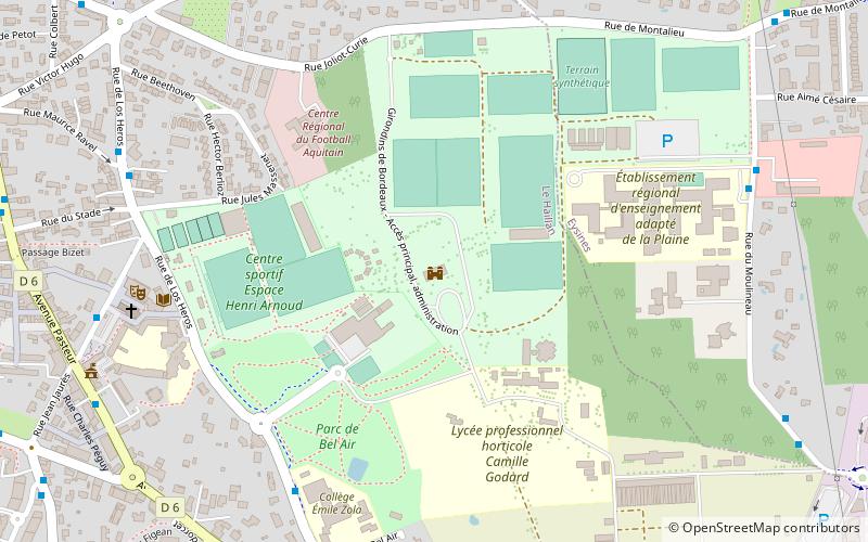 Château Bel-Air location map