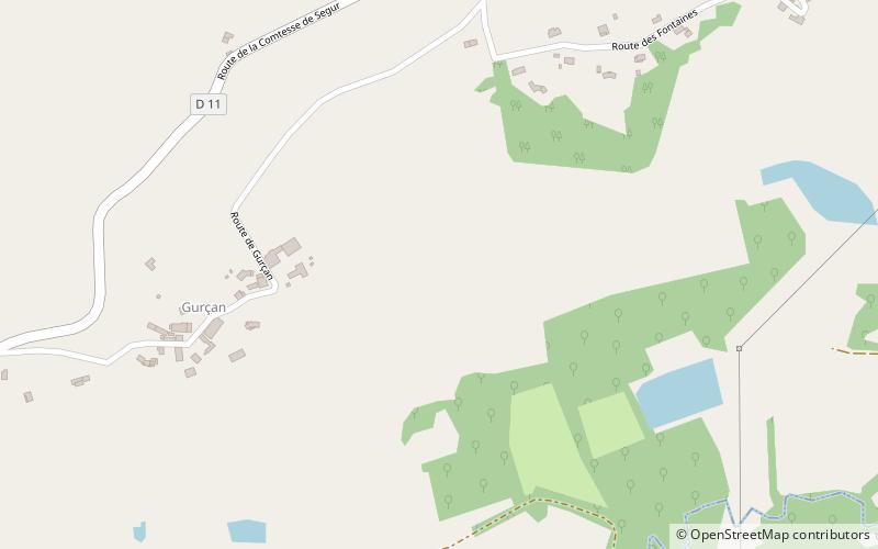 Montazeau location map