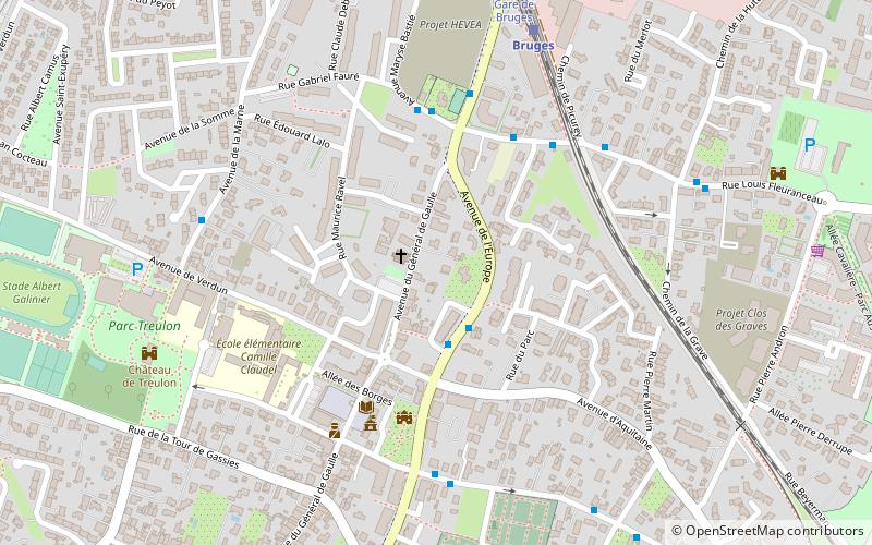 Bruges location map