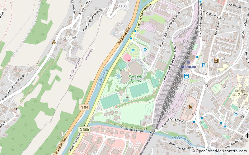 Parc 1326 location map