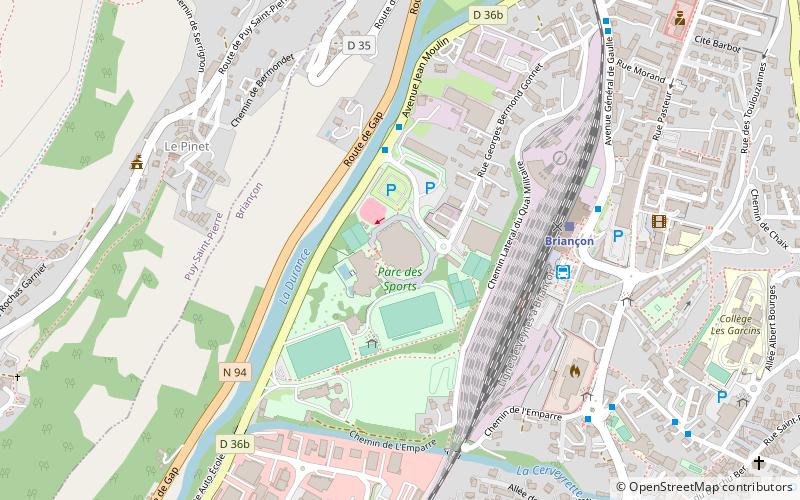 Patinoire René-Froger location map
