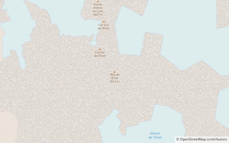 tete de letret park narodowy ecrins location map