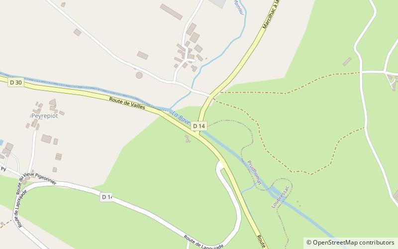 Pont de Maday location map