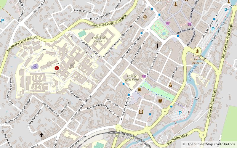 Fanum d'Aron location map
