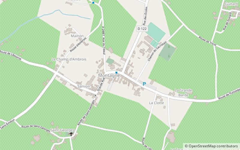 Ecomusée du Libournais location map