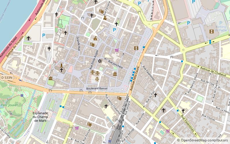 centre du patrimoine armenien valence location map
