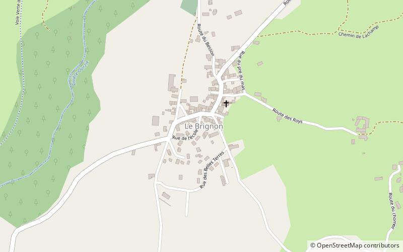 Le Brignon location map