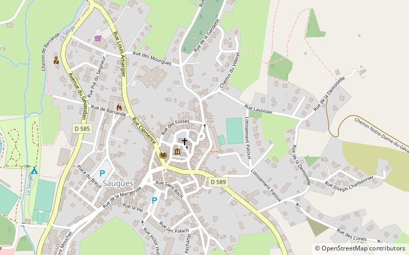 Donjon dit Tour des Anglais location map