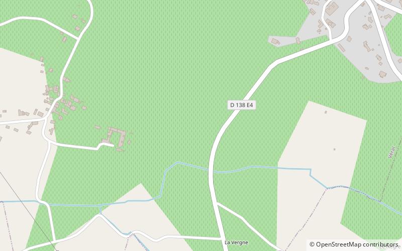 Vérac location map