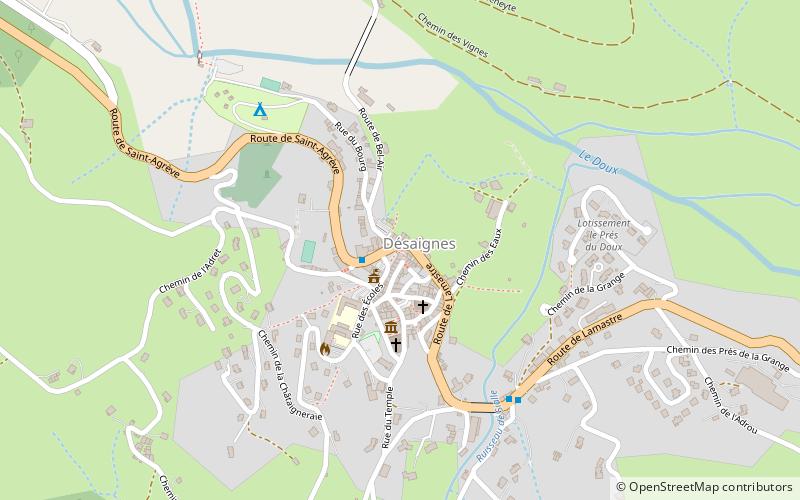 Porte du Bourg de l'Homme location map