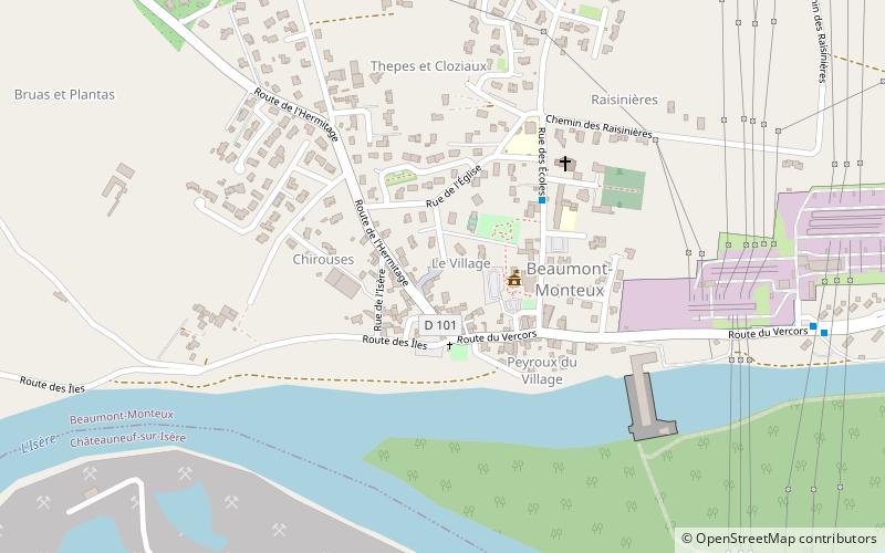 Beaumont-Monteux location map
