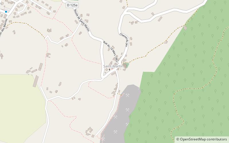 Hostun location map