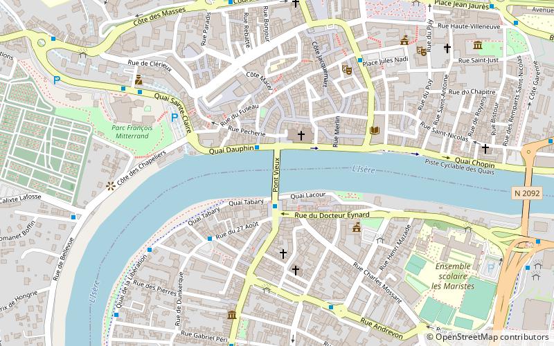 Pont Vieux location map