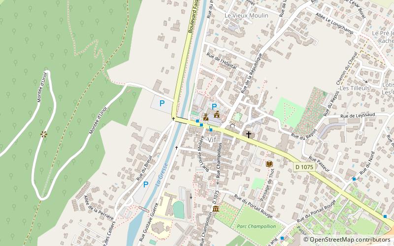 Mairie de Vif location map