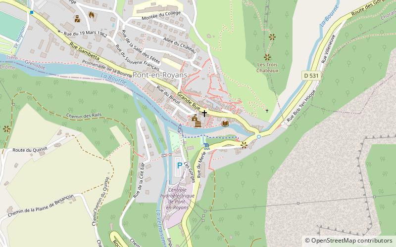 musee de leau pont en royans location map