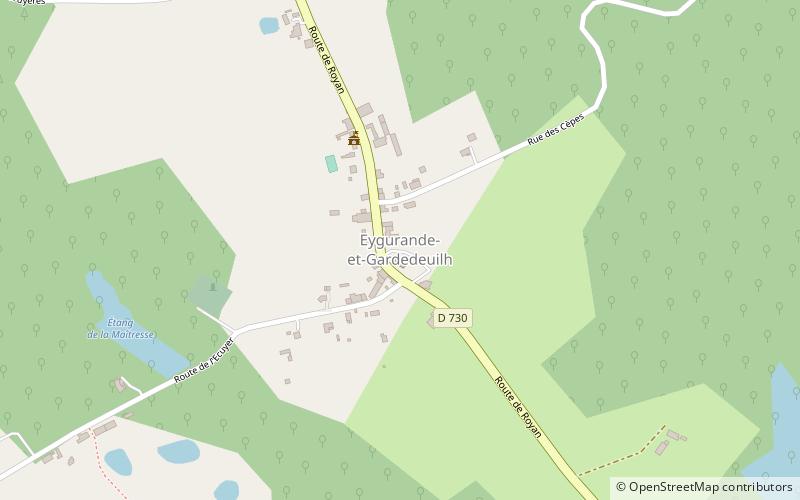 Eygurande et Gardedeuil location map