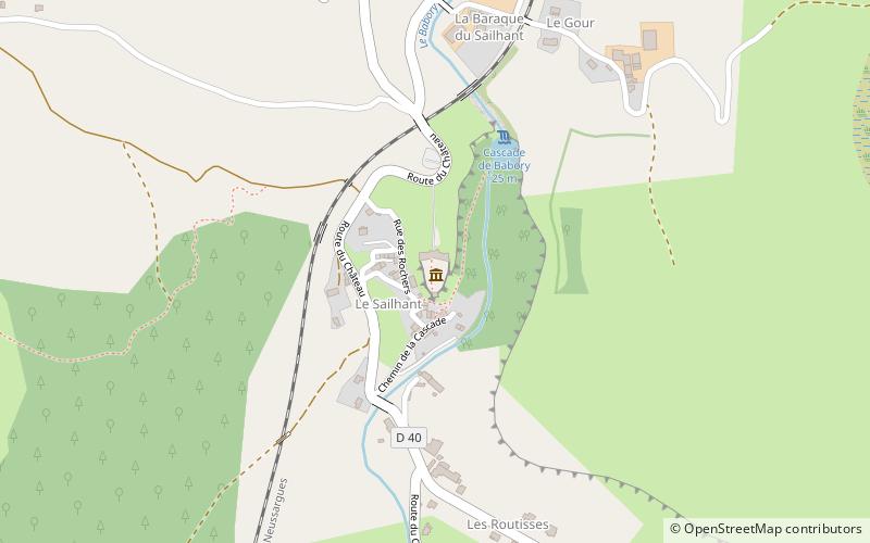 Château du Sailhant location map