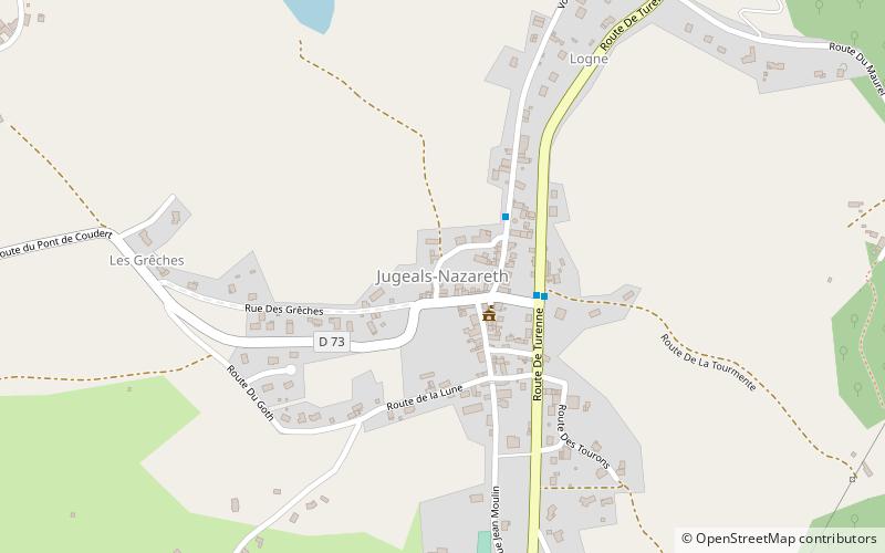 Jugeals-Nazareth location map