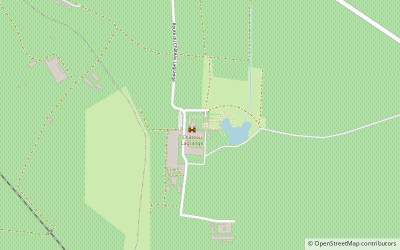 Château Lagrange location map