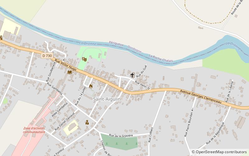 Saint-Aigulin location map