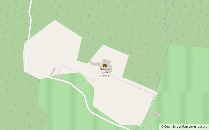 chateau lynch moussas location map