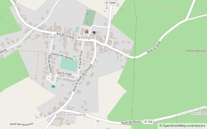 Cartelègue location map