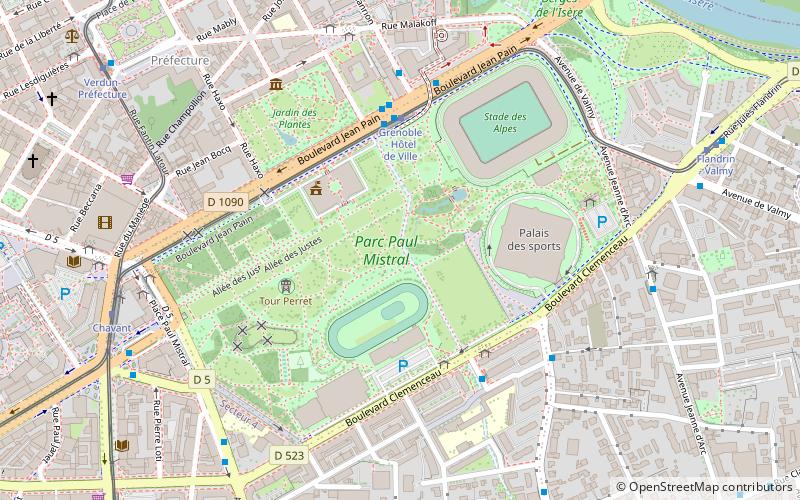Parc Paul Mistral location map